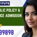 PhD in Public Policy & Governance Admission